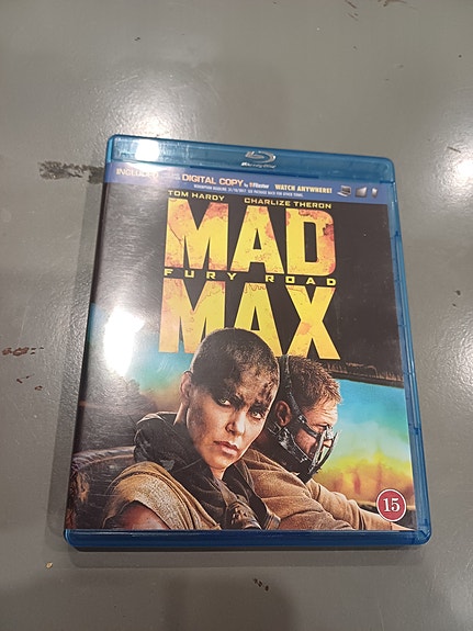 Mad max fury road blu-ray