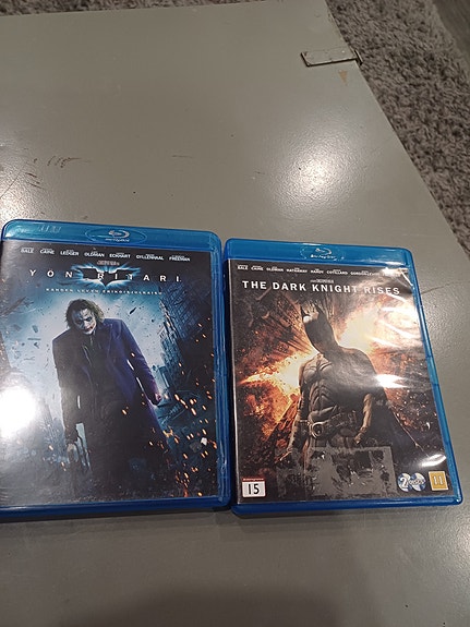 Yön ritari ja the dark knight rises blu-ray