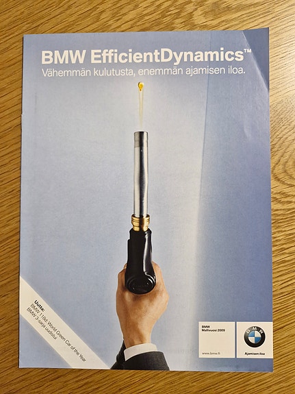 BMW EfficientDynamics -esite 2008
