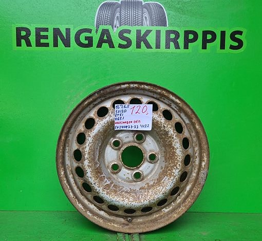 16″ 5×120 ET51 K65,1 16″x6,5 VW Oem