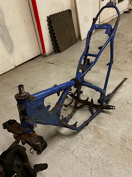 Suzuki TS125R 1989-93 Moottoripyörän runko