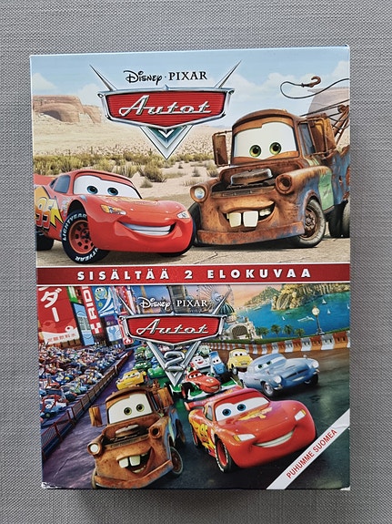 DVD-boksi Autot ja Autot 2