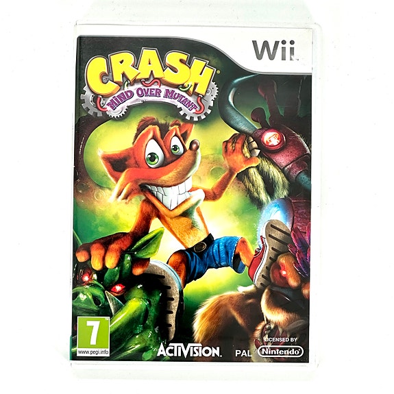Crash Mind Over Mutant NIntendo Wii