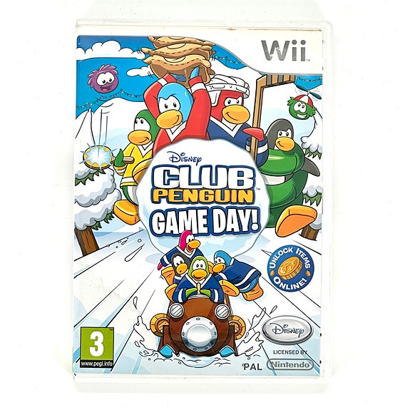 Disney Club Penguin Game Day! NIntendo Wii