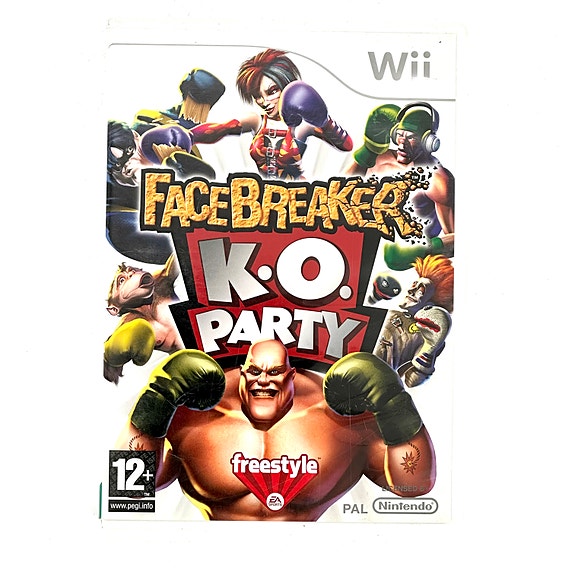 Facebreaker K.O. Party NIntendo Wii