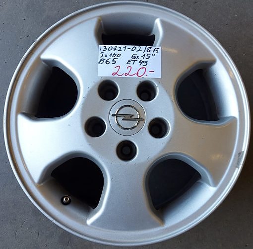 15″ 5×110 ET49 K65 15″x6