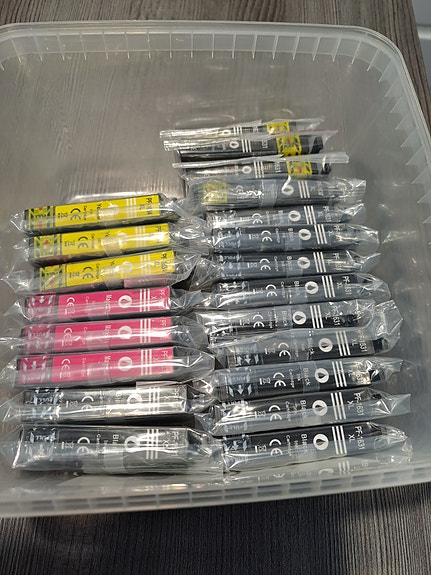 Epson mustekasetit 21 kpl