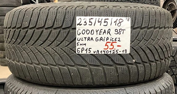 235/45R18 GoodYear UltraGrip Ice 2 98T kitkarengas