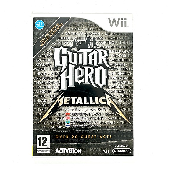 Guitar Hero Metallica NIntendo Wii