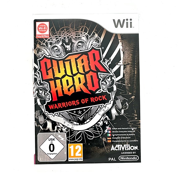 Guitar Hero Warriors of Rock NIntendo Wii