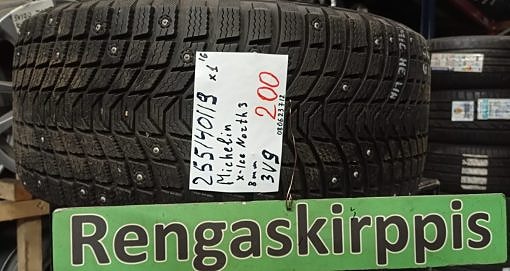 255/40R19 Michelin X-Ice North 3 nasta 8mm 1KPL