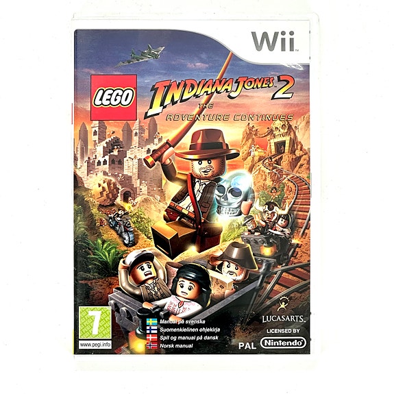 Lego Indiana Jones 2 the Adventure Continues NIntendo Wii
