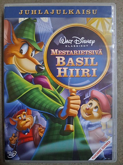Mestarietsivä basil hiiri dvd