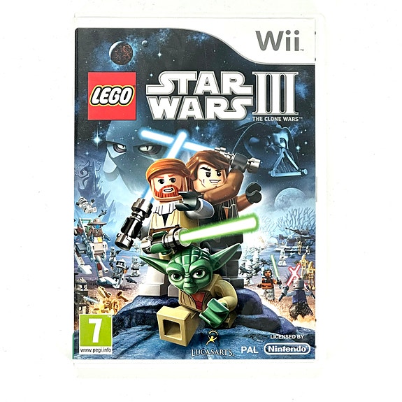 Lego Star Wars 3 the Clone Wars NIntendo Wii