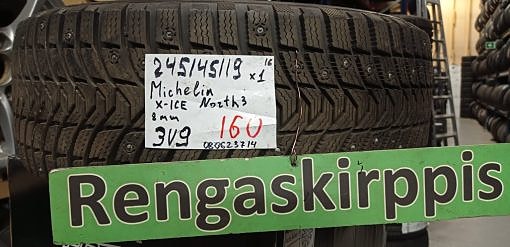 245/45R19 Michelin X-Ice North 3 nasta 8mm (1KPL)