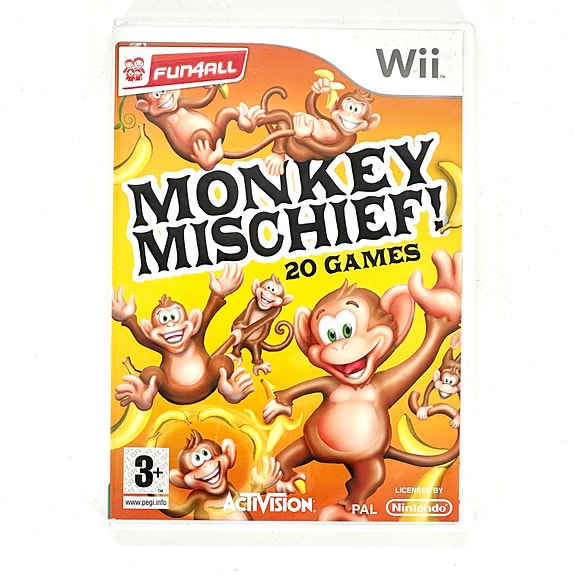 Monkey Mischief! 20 Games NIntendo Wii