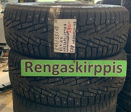 245/55R19 Nokian HKPL 7 nasta ajamattomat 2KPL