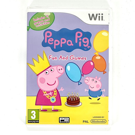 Peppa Pig Fun and Games NIntendo Wii