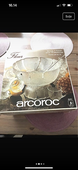 Arcoroc Fleur booliastiasto