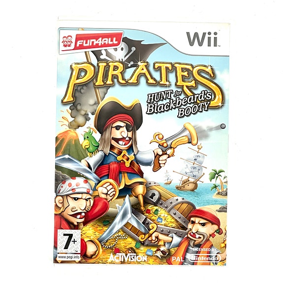 Pirates Hunt for Blackbeards Booty NIntendo Wii