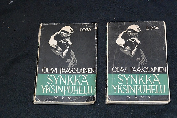 Olavi Paavolainen - Synkkä yksinpuhelu 1-2 (WSOY 1946)