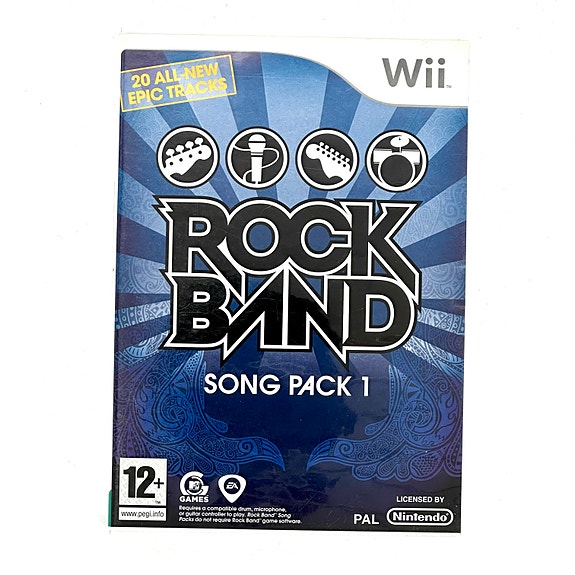 Rock Band Songpack Vol 1 NIntendo Wii