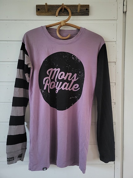 Mons Royale 100% Merinovillapaita (S)