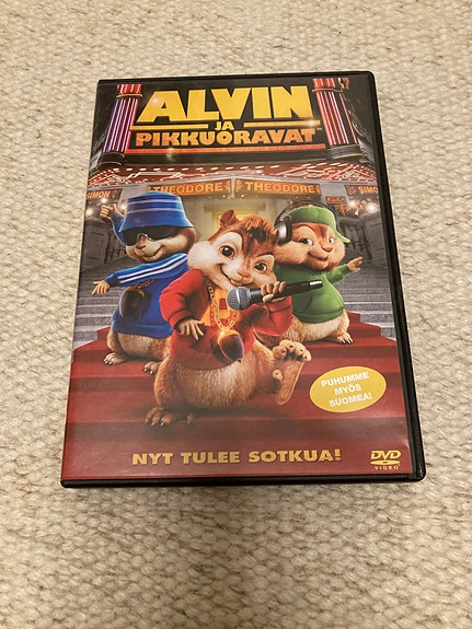 Alvin ja pikkuoravat DVD
