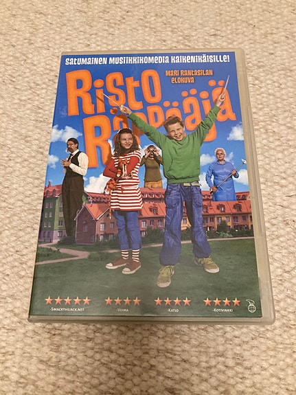 Risto Räppääjä DVD