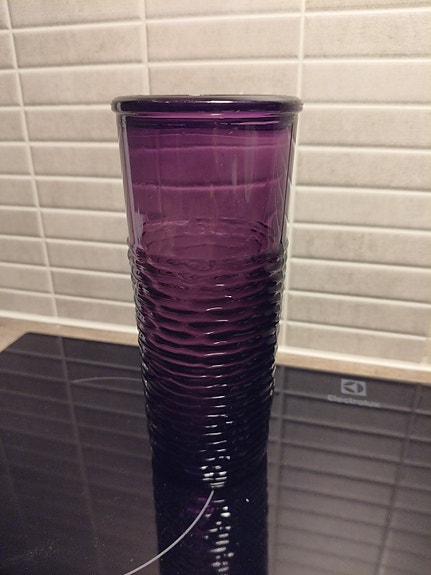 Kumela lasimaljakko violetti