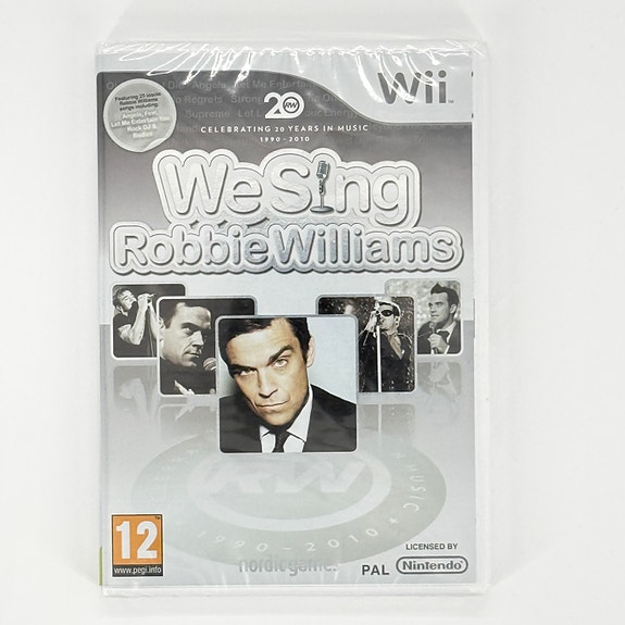 We Sing Robbie Williams NIB Nintendo Wii