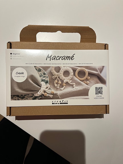 Creativ Makrame aloituspakkaus (uusi!)