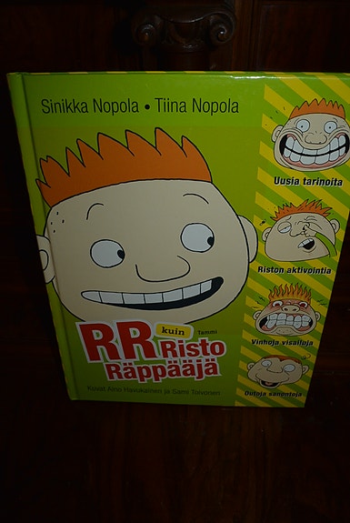 Sinikka Nopola ja Tiina Nopola RR Risto Räppääjä -kirja