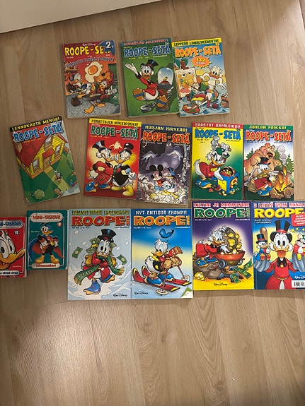 Aku Ankka Roope-Setä taskukirjat