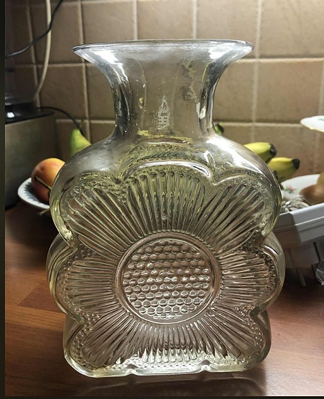 Riihimäen lasi. Amuletti Tamara Aladin. Korkeus 20 cm