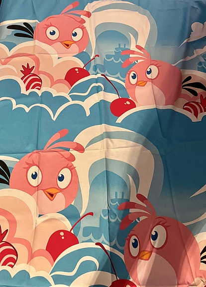 Angry Birds verho, 140x230vm