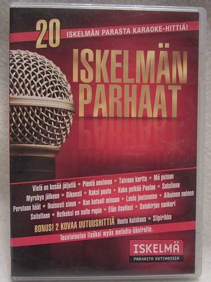 Iskelmän parhaat  karaoke dvd