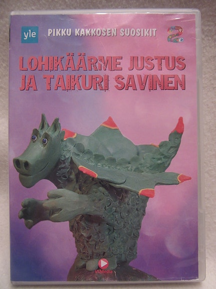 Lohikäärme Justus ja Taikuri Savinen dvd
