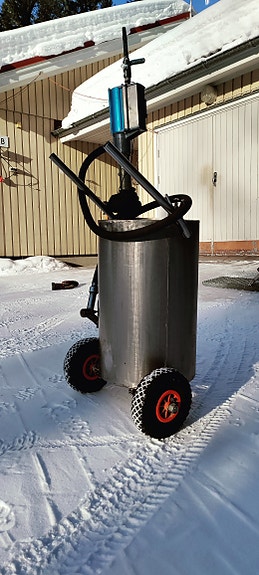 Polttoaine säiliö