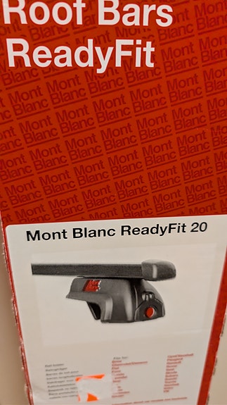 Mont Blanc taakkatelineet