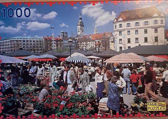 Palapeli 1000 palaa Fame Puzzles, Munchen