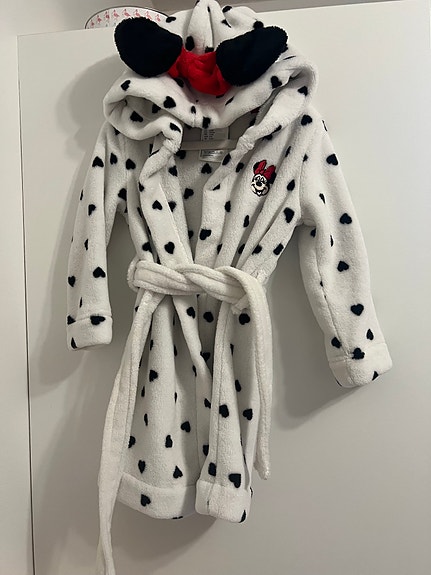 H&M Minnie fleece aamutakki 98/104