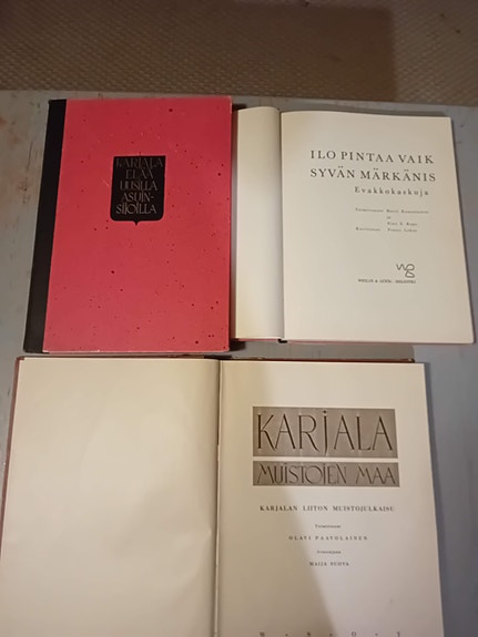 Karjala, Lappi, paikkakuntien historia, sukuja ym.