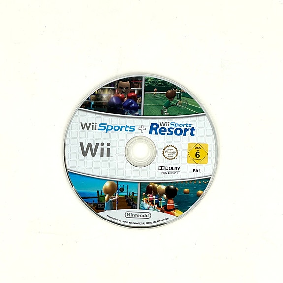 Wii Sports & Wii Sports Resort loose Nintendo Wii