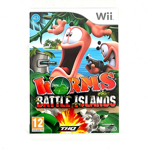 Worms Battle Island Nintendo Wii