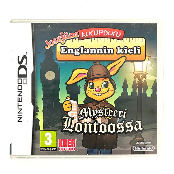 Josefiina Alkupolku englannin kieli mysteeri Lontoossa Nintendo DS