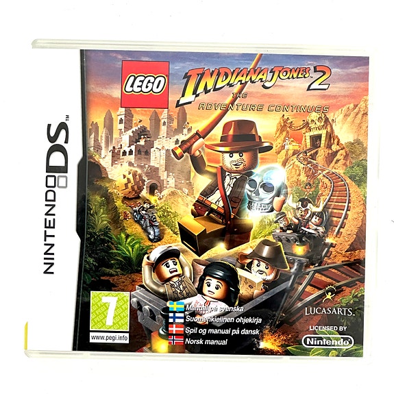 Lego Indiana Jones 2 the Adventure Continues Nintendo DS