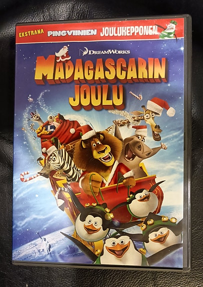 Madagascarin joulu DVD