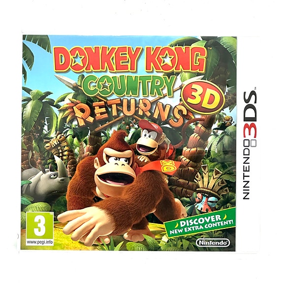 Donkey Kong Country Returns Nintendo 3DS