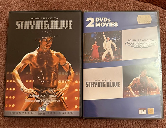 Staying Alive 2 DVD-elokuvaa